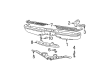Ford F-250 Bumper Diagram - XL3Z-17906-CB