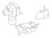 Ford Escape Brake Fluid Pump Diagram - 8M6Z-2C286-A