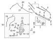 Ford F-150 Wiper Linkage Diagram - JL3Z-17566-E