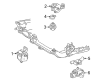 Ford Windstar Engine Mount Torque Strut Diagram - 3F2Z-6068-BA