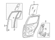 Lincoln Aviator Window Run Diagram - 2C5Z-7825767-BAA