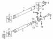 Ford CV Joint Companion Flange Diagram - HL3Z-4782-A
