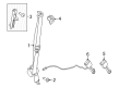 Ford Transit-350 HD Seat Belt Diagram - EK4Z-14611B08-FA