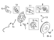 Ford Flex Hydraulic Hose Diagram - 8A8Z-2A442-B