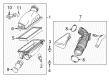 Ford Crown Victoria Air Filter Box Diagram - 8W7Z-9661-A