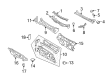 Ford Escape Dash Panel Diagram - AL8Z-7801610-A