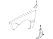 Mercury Cougar Mud Flaps Diagram - F8RZ-16A550-DA