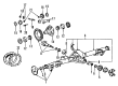 Ford Crown Victoria CV Joint Companion Flange Diagram - F8AZ-4841-AA