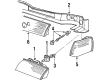 Mercury Sable Headlight Diagram - FO4Y13008B