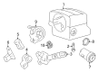 Lincoln Steering Column Cover Diagram - FL7Z-3530-AC