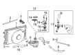 Ford Mustang Water Hose Diagram - 7R3Z-8260-BA