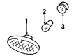 Mercury Cougar Side Marker Light Diagram - F8RZ-13368-AA