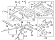 Ford Mustang Floor Pan Diagram - PR3Z-6311160-A