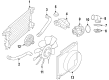 Ford Radiator fan Diagram - 6L2Z-8600-BA