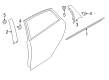 Ford Focus Weather Strip Diagram - BM5Z-5825861-B