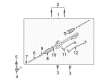 Ford Freestyle Tie Rod Diagram - 8G1Z-3280-B
