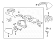 Ford Car Mirror Diagram - FR3Z-17683-P