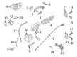 Ford Ranger Door Lock Actuator Diagram - KB3Z-5421813-B