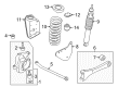 Ford F-250 Super Duty Steering Knuckle Diagram - HC3Z-3130-B