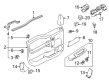 Ford F-150 Lightning Power Window Switch Diagram - ML3Z-14529-BE