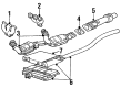 Ford Windstar Exhaust Pipe Diagram - F88Z-5F250-BA