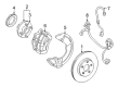 Ford Freestar Brake Rotor Diagram - 5U2Z-1V125-E