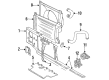 Ford E-250 Econoline Water Hose Diagram - F5TZ-8260-B
