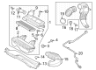 Ford Escape Air Filter Diagram - PZ1Z-9601-B