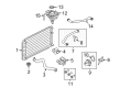 Ford Escape Coolant Reservoir Hose Diagram - 9L8Z-8286-A