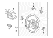 Lincoln MKS Steering Wheel Diagram - DA5Z-3600-FA