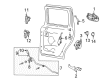 Lincoln Navigator Door Lock Actuator Diagram - 2L1Z-7826594-BA