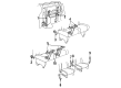 Ford Aerostar Seat Belt Diagram - F69Z-12611B68-F