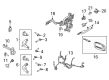 Ford Maverick Exterior Door Handle Diagram - M1PZ-7822404-F