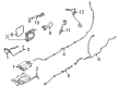 Ford Maverick PCV Valve Elbow Diagram - NZ6Z-9D333-H