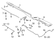 Ford EcoSport Hood Release Cable Diagram - GN1Z-16916-D