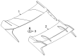 Ford Mustang Mach-E Spoiler Diagram - LJ8Z-5844210-AB