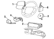 Ford Windstar Airbag Diagram - F58Z-16043B13-A