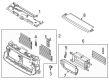 Lincoln Navigator Radiator Support Diagram - RL7Z-8475-A
