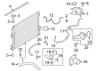 Ford Edge Coolant Reservoir Hose Diagram - F2GZ-8286-A