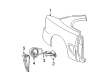 Ford Mustang Fuel Filler Housing Diagram - XR3Z-6127936-AA