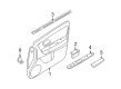 Mercury Mariner Armrest Diagram - 5E6Z-7824101-AAA