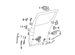 Ford Freestar Interior Door Handle Diagram - 4F2Z-1626681-AAA