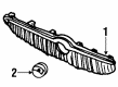 Mercury Villager Grille Diagram - XF5Z8200DAJ