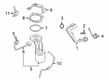 Ford F-350 Super Duty Fuel Filler Hose Diagram - LC3Z-9034-A