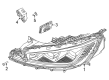 Lincoln Aviator Headlight Diagram - RC5Z-13008-D
