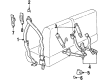 Mercury Mountaineer Seat Belt Diagram - XL2Z-7861203-AAC