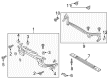 Lincoln MKZ Radiator Support Diagram - DP5Z-16138-C