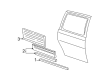 Ford Freestar Door Moldings Diagram - 4F2Z-1725556-AAPTM
