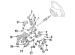 Mercury Villager Ignition Lock Assembly Diagram - F3XY-11582-A