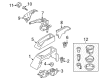 Ford Parking Brake Cable Diagram - CK4Z-2A635-Y